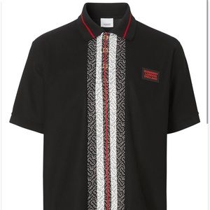 Burberry Black Jetford Polo